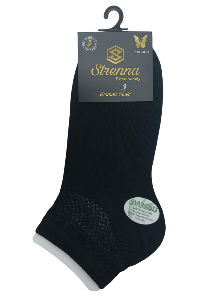 Strenna Bayan Bambu Tüllü Patik 12^li