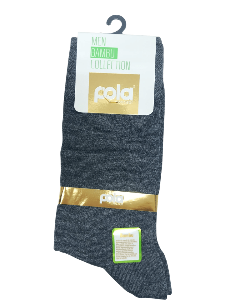 Pola Erkek Bambu Soket Çorap 12'li