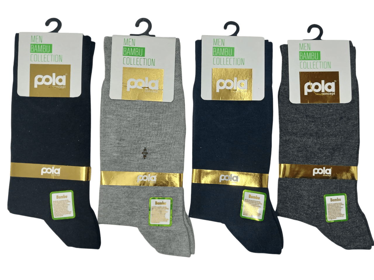 Pola Erkek Bambu Soket Çorap 12'li
