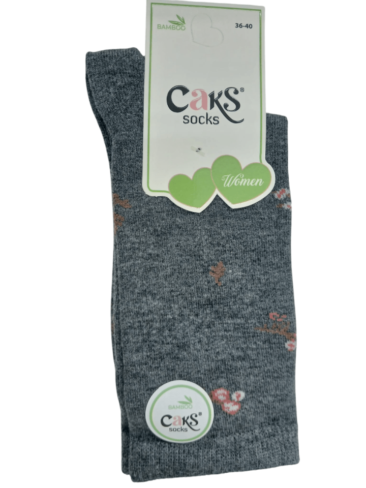 Caks Bayan Bambu Çorap 12'li