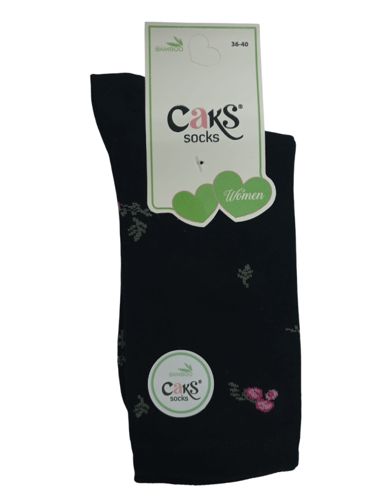 Caks Bayan Bambu Çorap 12'li