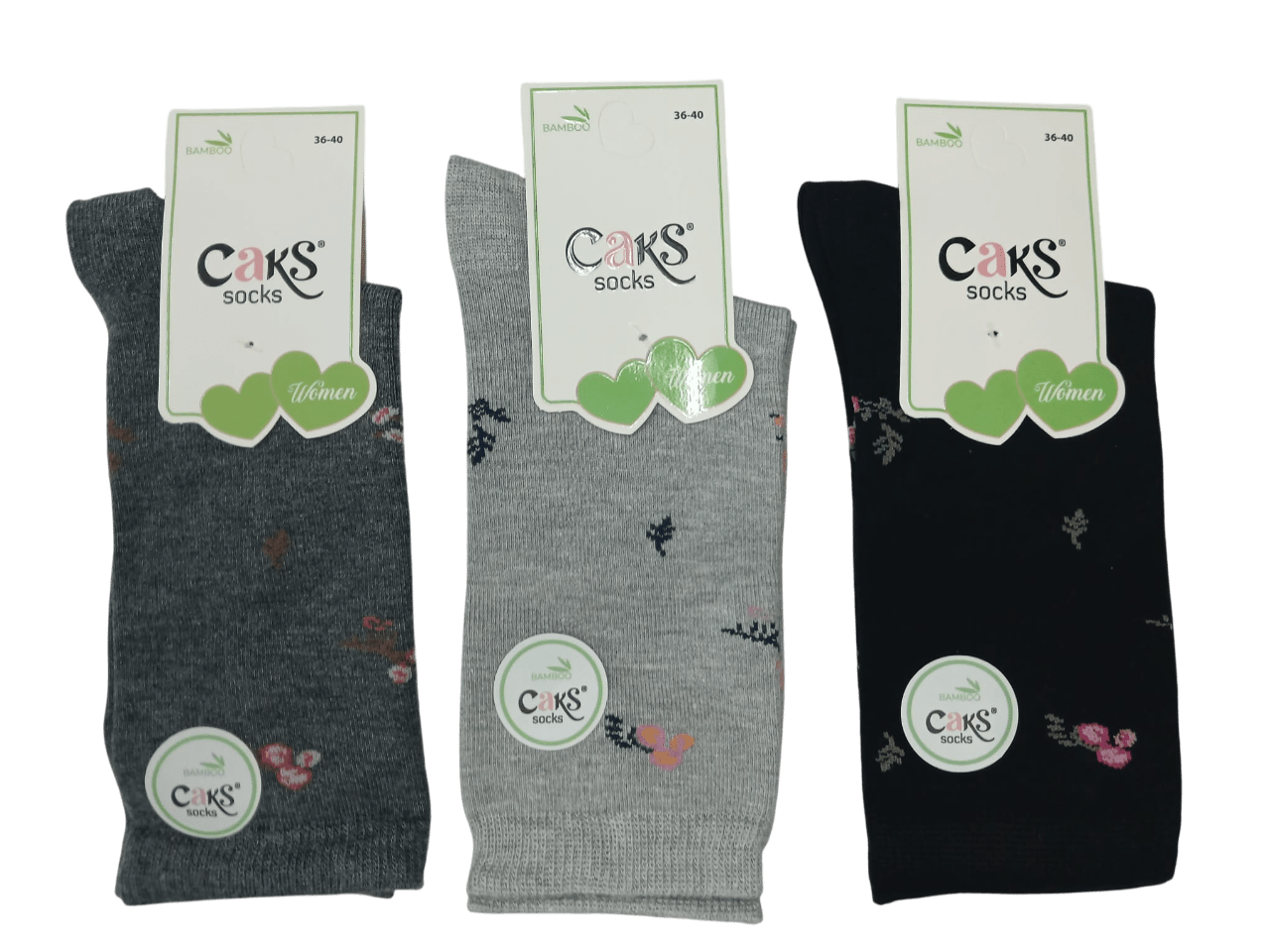 Caks Bayan Bambu Çorap 12'li