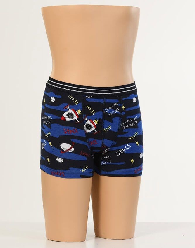 Aldeza Desenli Çocuk Boxer 6'lı