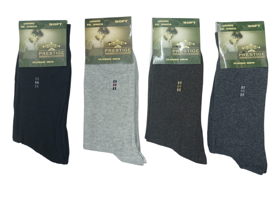 Prestij Erkek Likralı Çorap 12'li