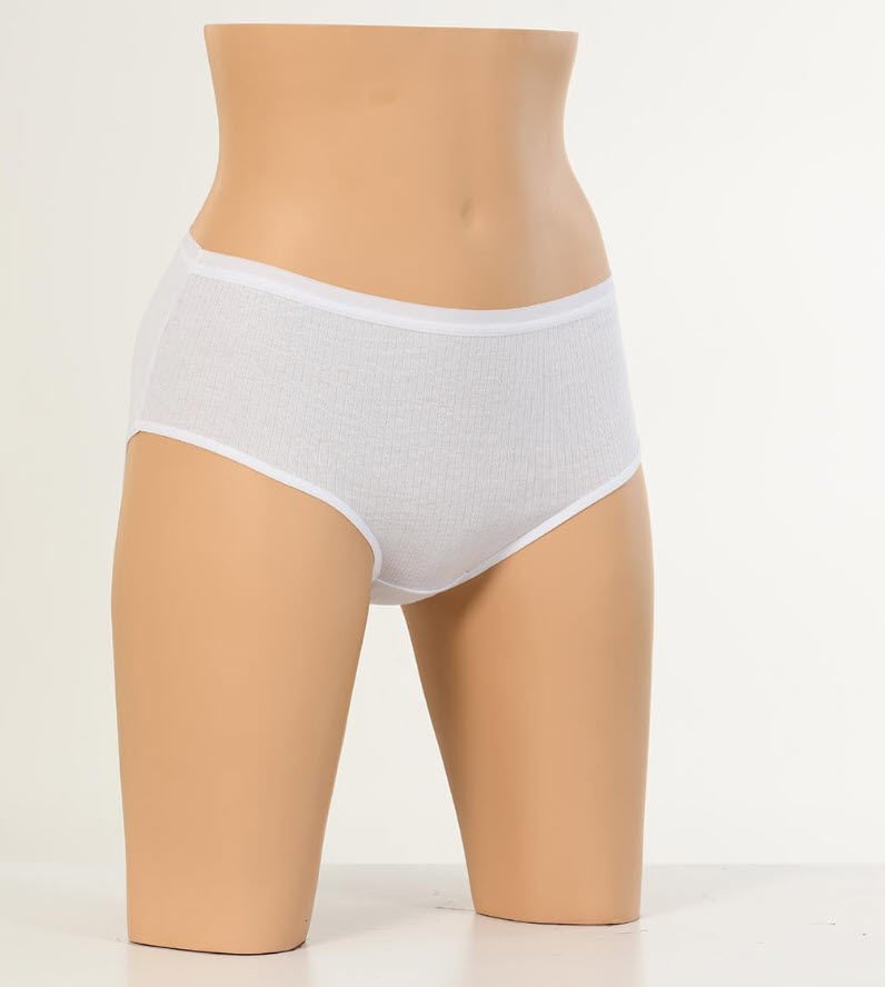 Dondeza Poliviskon Kalın Raporlu Bayan Battal Külot 6'lı