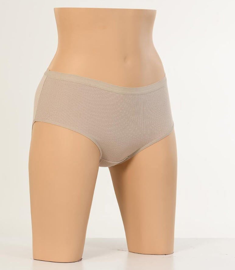 Dondeza Poliviskon Kalın Raporlu Bayan Battal Külot 12'li