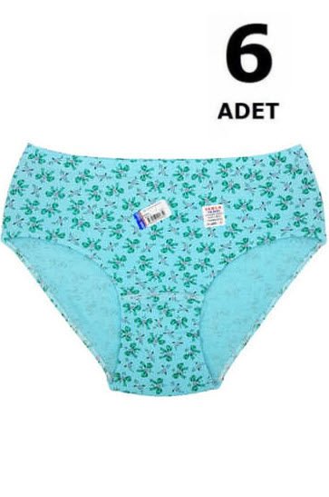 Seher Kadın Emprime Slip Külot 6'lı