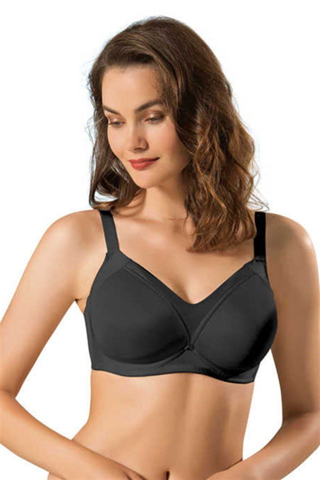 Le Jardin Toparlayıcı Telsiz Soft Kap Sütyen LJ-9150 SİYAH - 100B