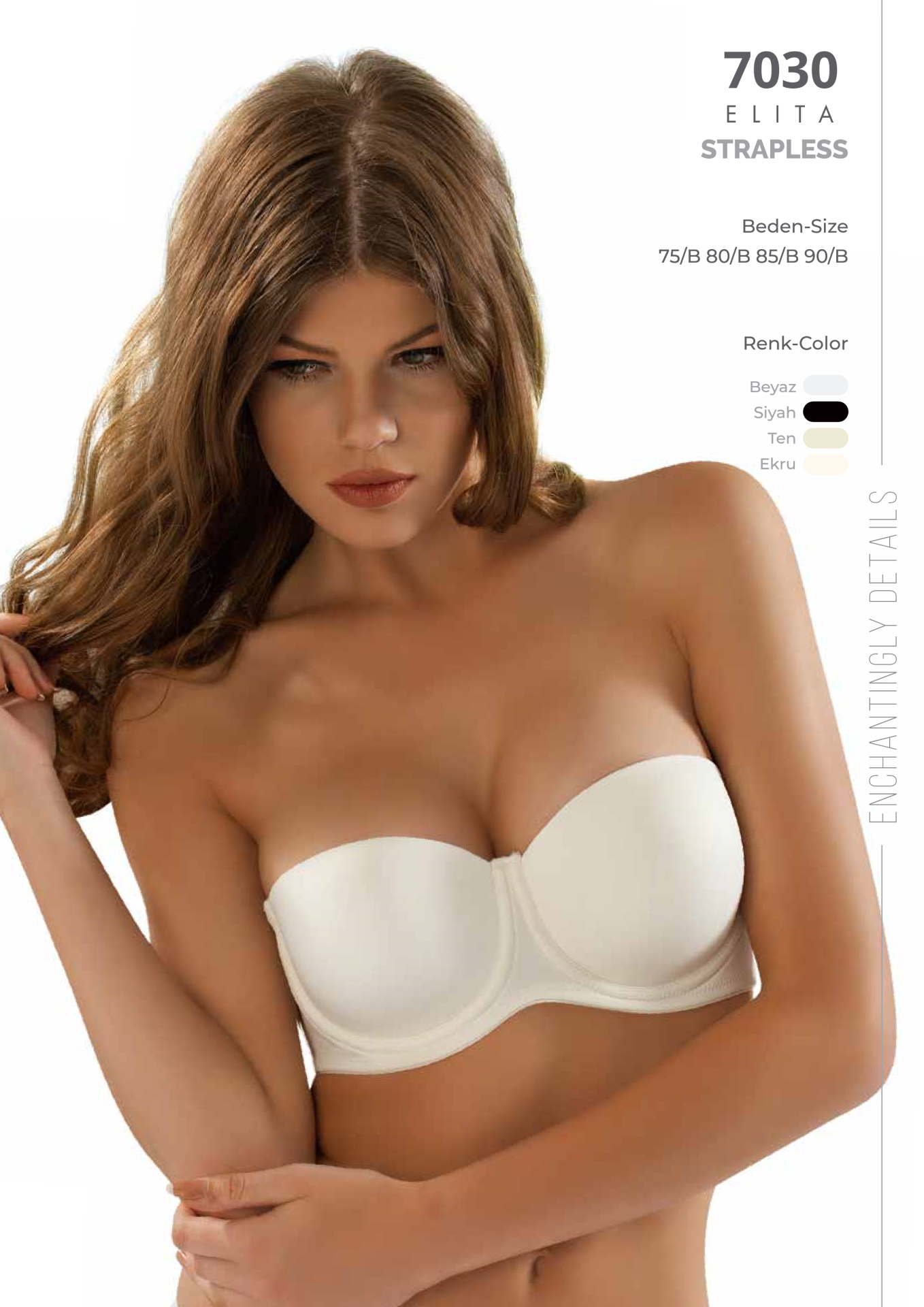 Le Jardin Destekli Micro Push Up Sütyen  LJ-7030