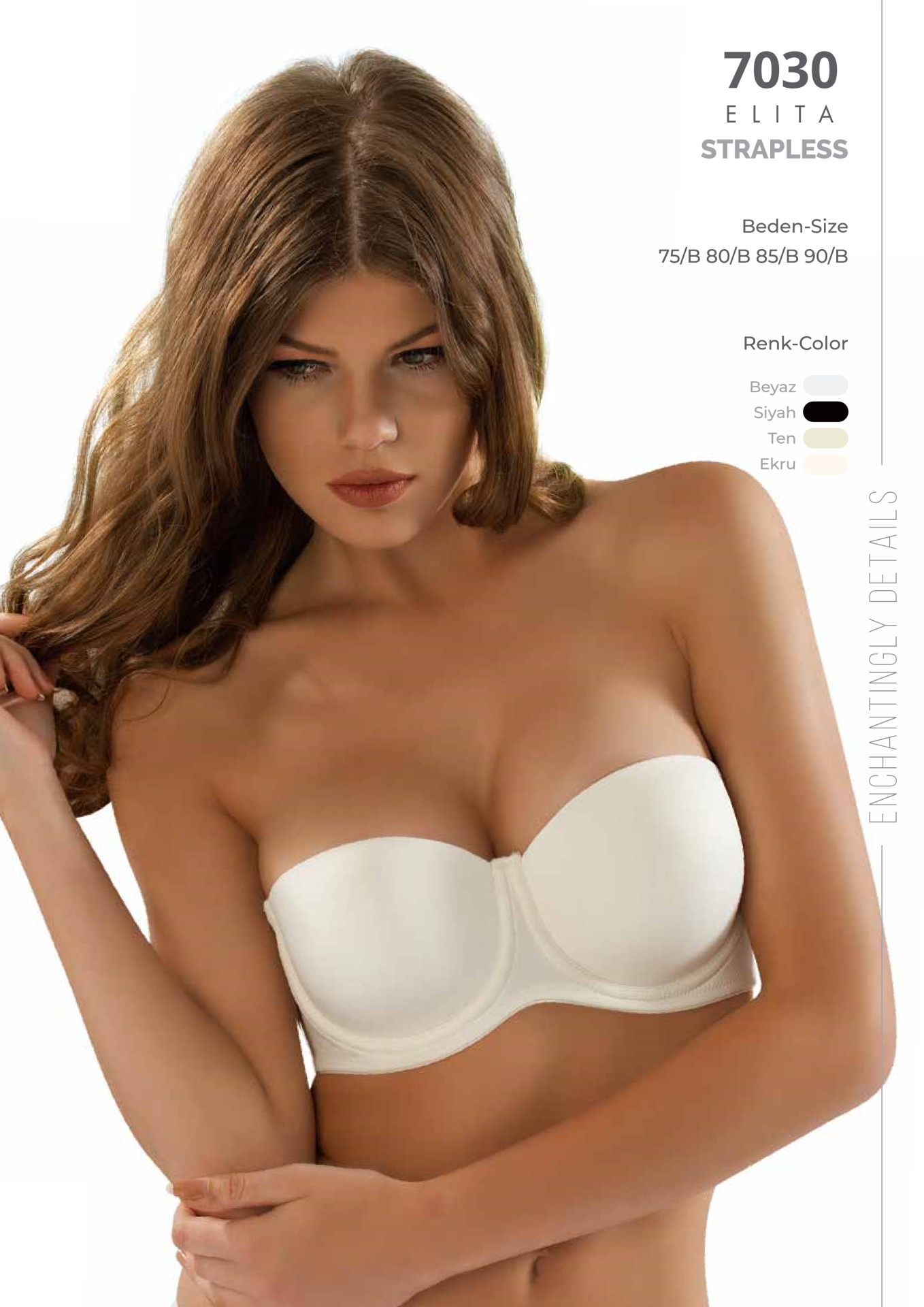 Le Jardin Destekli Micro Push Up Sütyen  LJ-7030