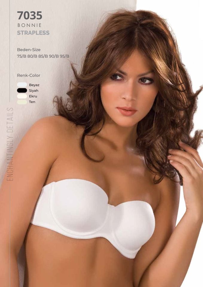 Le Jardin Desteksiz Klasik Straplez Micro Sütyen  LJ-7035