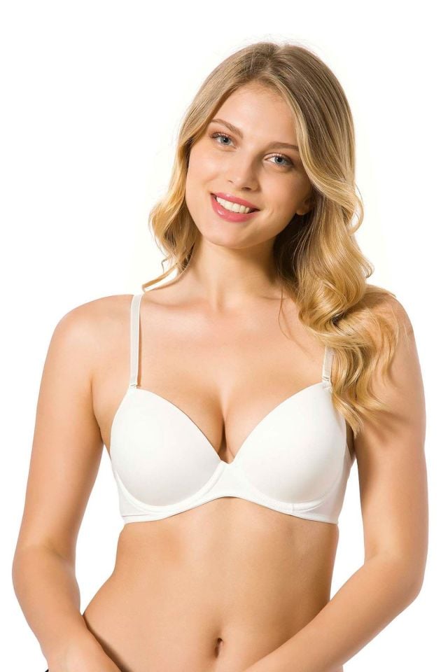 Le Jardin Micro Kaplı Kulaksız Destekli Slikonlu Sütyen LJ-7050