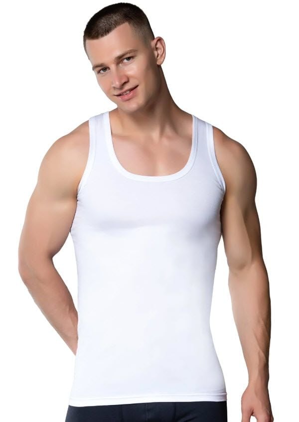 Gümüş Erkek Penye Atlet