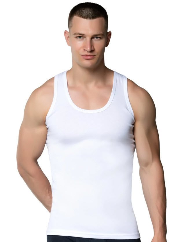 Gümüş Erkek Ribana Atlet 3002