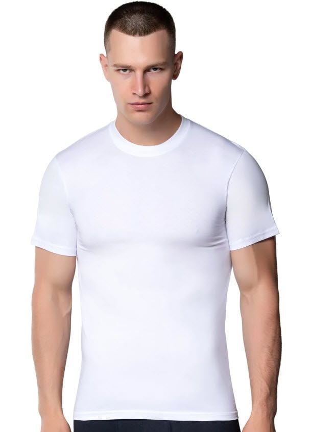 Gümüş Erkek Sıfır Yaka Atlet 3005