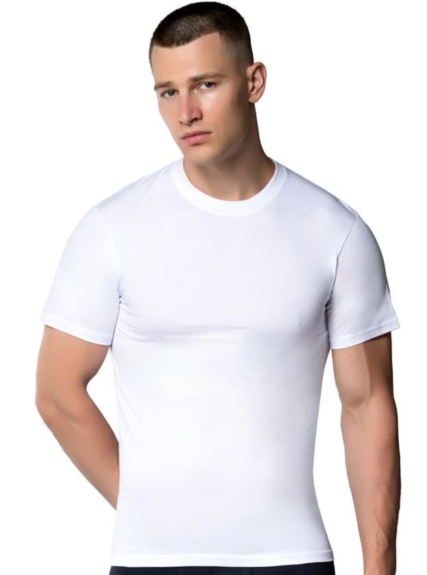 Gümüş Erkek Sıfır Yaka Atlet 3005