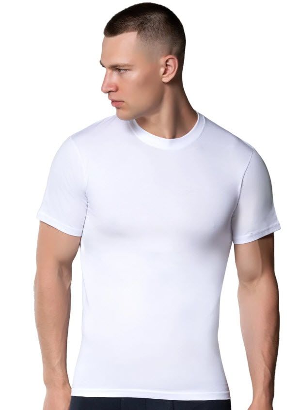 Gümüş Erkek Sıfır Yaka Atlet 3005