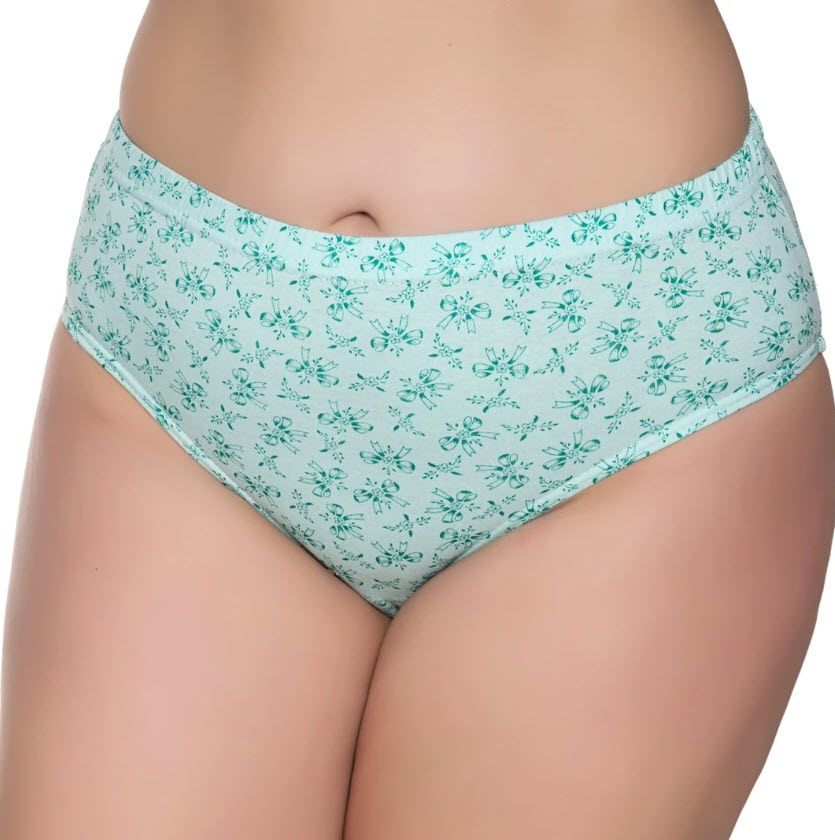 Sedef Yıldızı Kadın Penye Pastel Kom Slip Külot 1023 (Karışık Renk)