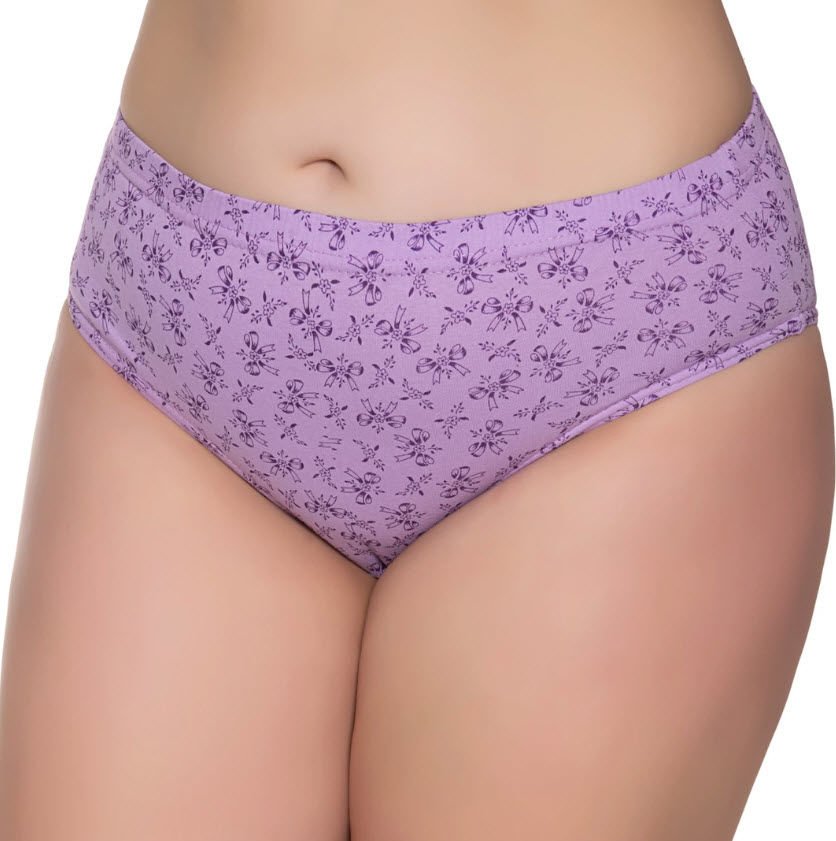 Sedef Yıldızı Kadın Penye Pastel Kom Slip Külot 12'li 1023 (Karışık Renk)