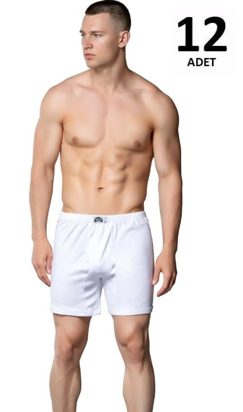 Gümüş 3057 Erkek Ribana Arjantin (Paçalı) Külot 12'li 3057