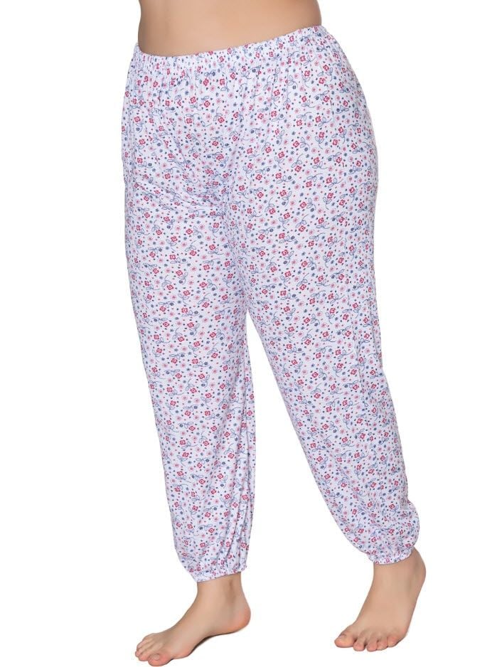 Sedef Yıldızı Kadın Penye Empirme Uzun Lastikli Pijama 1031