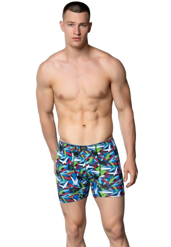 Gümüş Erkek Likralı Empirme Havlu Bel Boxer 3082